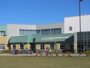 Meadows School entrance